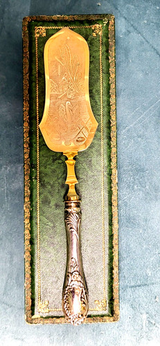 Antiker jugendstil tortenheber - antiker,