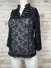 Schwarze Stretch transparente