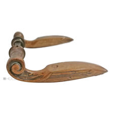 Türdrücker antik Jugendstil alt floral Garnitur 9er Vk