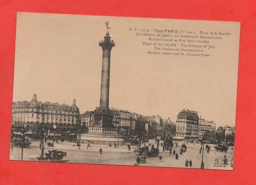 Paris place la bastille - la,