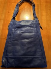 Damen-Handtasche, mittelblau