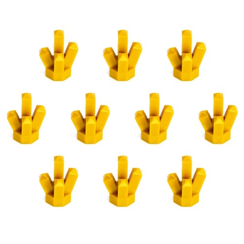 10x lego kristall gold - lego,
