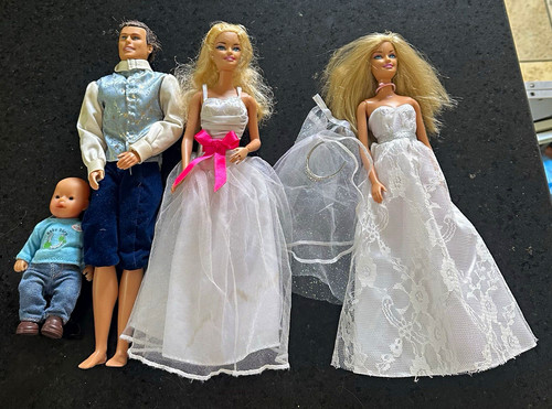 Barbie puppen blond blaue - barbie,