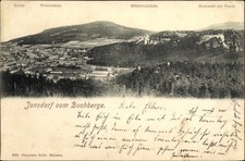 Ak Jonsdorf in Sachsen, Kirche, Weinschänke, Mühlsteinbrücke,... - 2930652