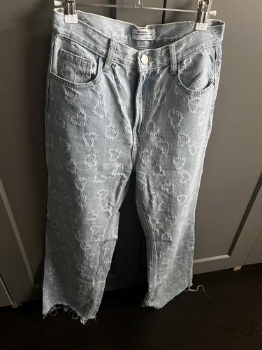 Jeans mit herzen - jeans,