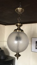 Pendelleuchte Glaskugel