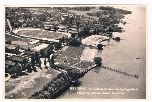 Postkarte bregenz strandbad - postkarte,, bregenz,