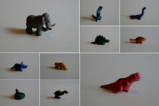 Schleich 10011-10020 Minis Dinosaurier Dino Farb Varianten Raritäten zur Auswahl