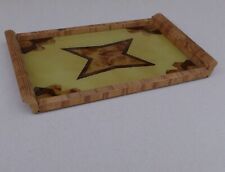 Art Deco Bauhaus Tablett Holz