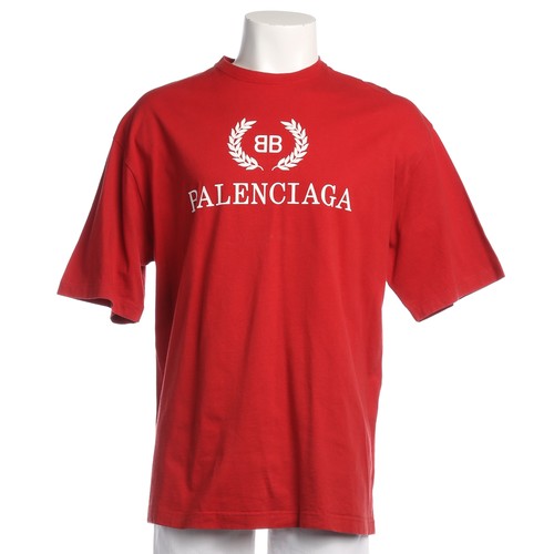 Shirt balenciaga rot weiß s - t-shirt,