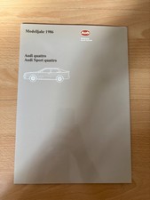 Pressemappe Audi Quattro /