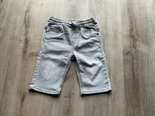 Kurze Jeanshose In Grau Von