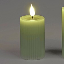 Led kerze streifen - led, 8cm