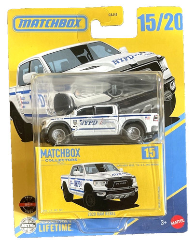 Matchbox 2020 dodge ram - 2020, rebel