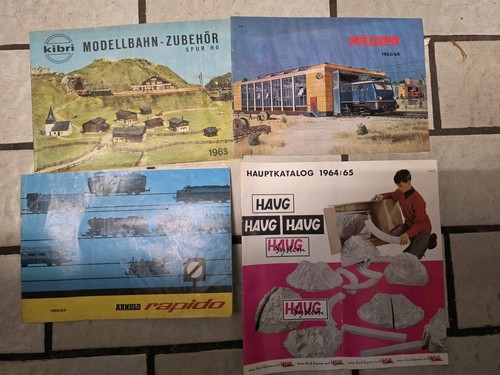 Vintage modellbahn kataloge - modellbahn,