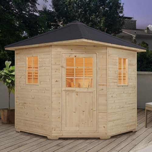 Outdoor holz gartensauna - outdoor,