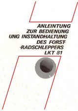 300883 Bedienung LKT 81 Forstschlepper Betriebsanleitung LKT81