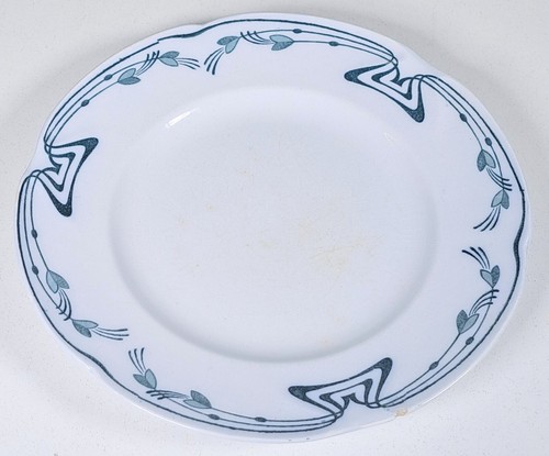 Jugendstil kuchenteller - v&b, jugendstil,