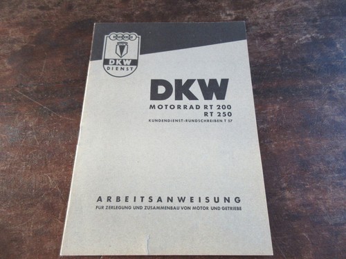 Dkw 200 250 rt200 - rt, rt250