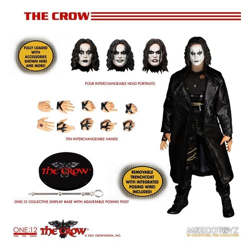 The crow actionfigur eric - the, 1/12