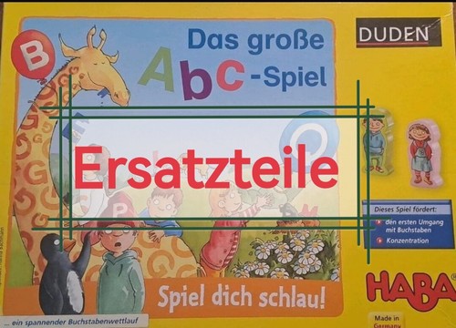 Das große abc spiel haba - das,