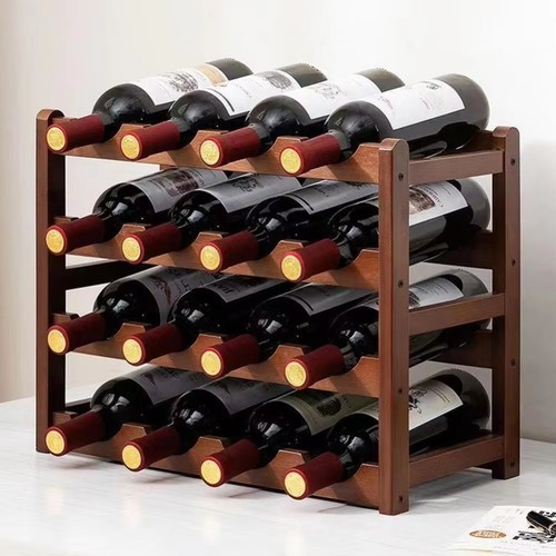 Weinregal walnuss