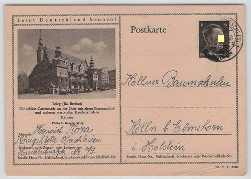 Reich bildpostkarte p 305 - d.,