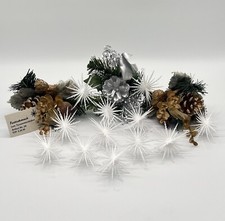 12 vintage DDR Schneeflocken