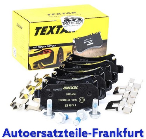 Textar bremsbeläge hinten - textar,