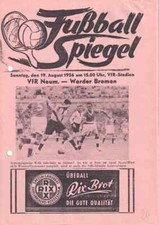 Fussball-Programmheft  56/57