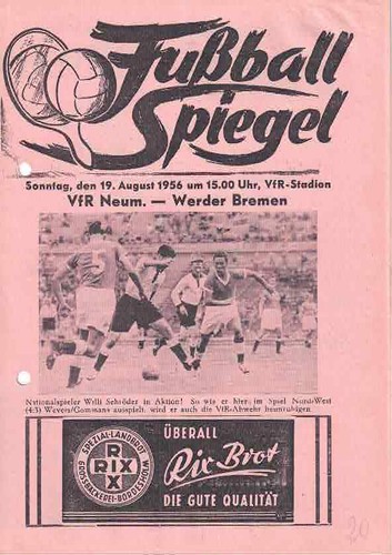 Fussball programmheft 57 - fussball-programmheft,