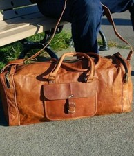Tasche Vintage Leder Duffle