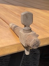 Holz Zapfhahn alt antik -