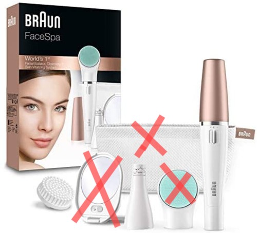 Braun facespa 851v - braun,