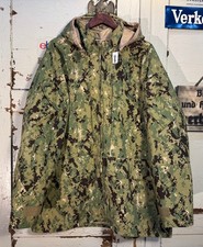 Orig. US Navy NWU Typ 3 AOR 2 GTX-Parka Woodland digital Gr. XL long Neu #2759
