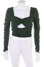 ZARA Longsleeve-Shirt L Grün