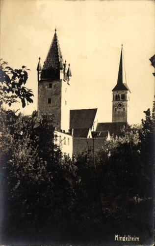 Mindelheim unterallgäu - ak,