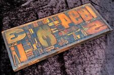 Collage Holzbuchstaben Unikat