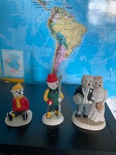 Englische Hundefiguren  von R.Harrop, 3 süsse Westies, Westheighland Terriers