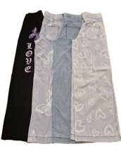 4 Stück Mädchen Hosen Bundhose Gr. 146 H&M Hosen-Paket mit weitem Bein