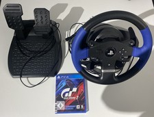 Thrustmaster T150  Lenkrad, 2-PEDALSET, PS3/PS4 gebraucht und Gran Turismo 7 ps4