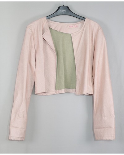 Krisp blush pink kunstleder - pink,