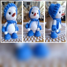Amigurumi Schneemann