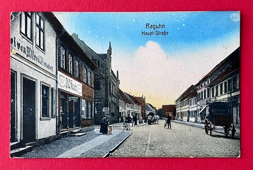 Raguhn jeßnitz 1920 blick - ak,