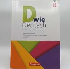 D wie Deutsch 8 Handreichungen