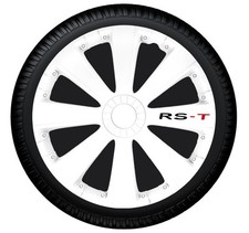 Radblenden Radkappen RST weiß