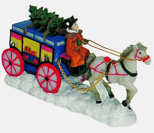 Kutsche weihnachtsszene - kutsche,,