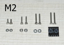 Phono Schrauben Set M2 für