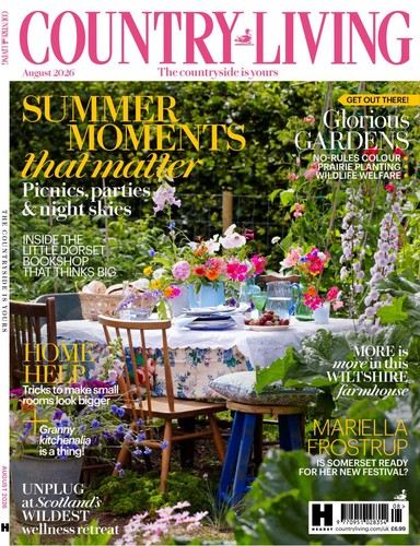 Country living magazine august - country,