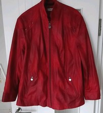 Jacke Damen Größe 52 Farbe Rot Marke Couture Line Neu
